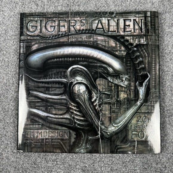 Other - Gigers Alien Film Design Art Book HR Giger 20th Century Fox Hardcover Sci-Fi HC